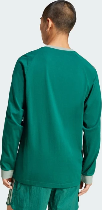 adidas Adicolor Classics 3-Streifen Sweatshirt collegiate green (Herren)