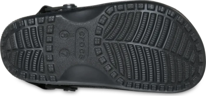 Crocs Classic Crafted Vegan Suede Clog schwarz