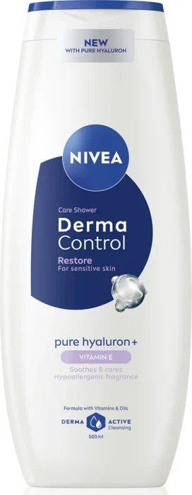 Nivea Derma Control Restore Pure Hyaluron+ Duschgel, 500ml