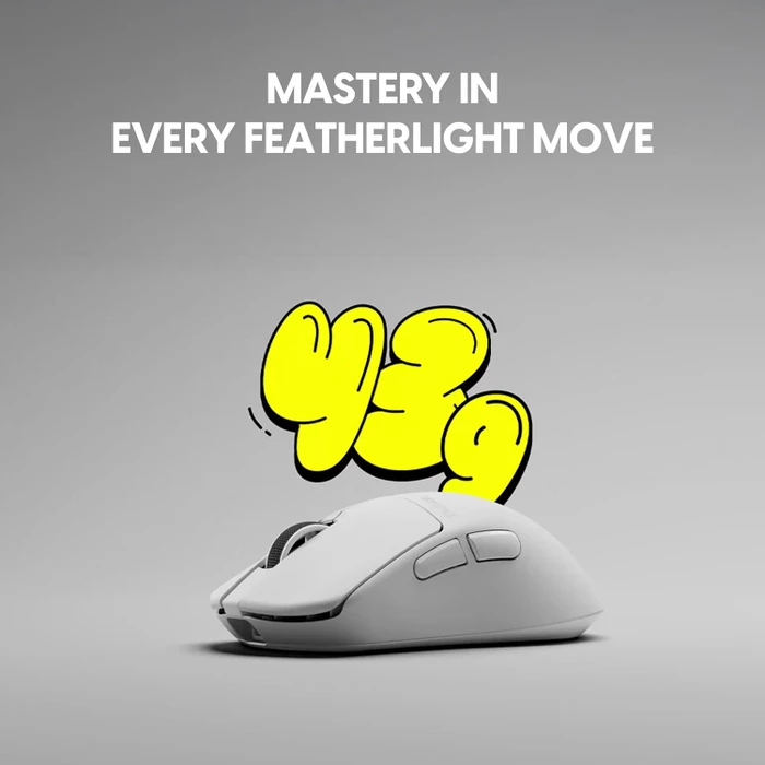 Pulsar Gaming Gears X3 CrazyLight Mini Wireless Uyuni White, USB