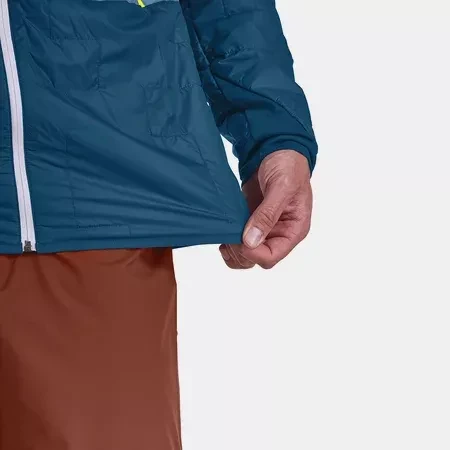 Ortovox Swisswool Piz Boé Funktionsjacke petrol blue (Herren)