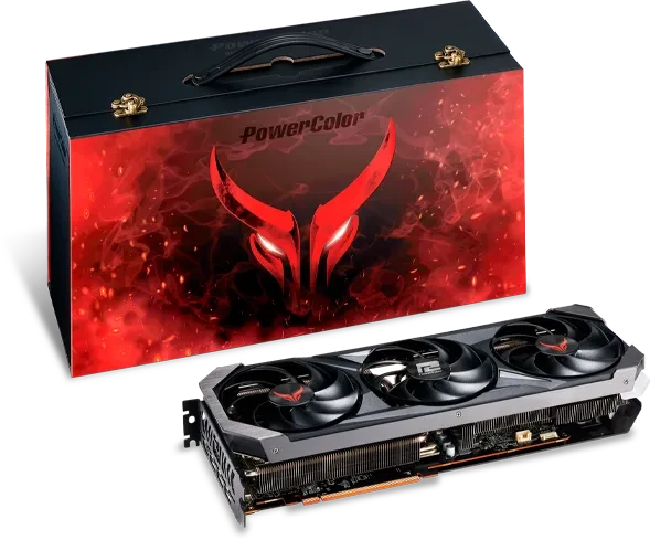 PowerColor Red Devil Radeon RX 7800 XT Limited Edition, 16GB GDDR6, HDMI, 3x DP