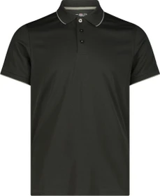 CMP Einfarbiges Pique Poloshirt kurzarm pine (Herren)
