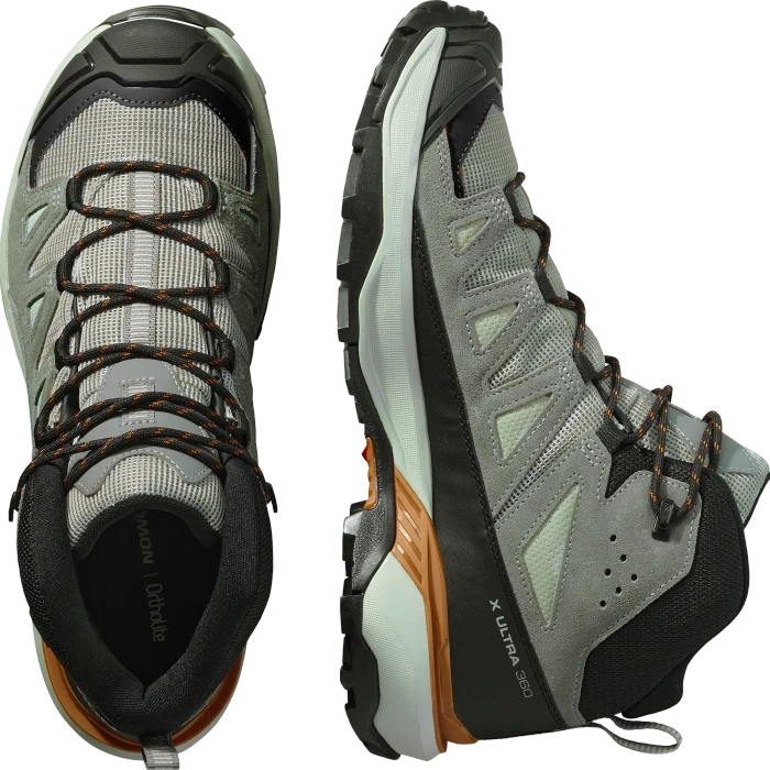 Salomon X Ultra 360 Leather Mid GTX wrought iron/sedona sage/sierra (Herren)