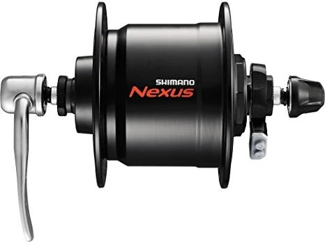 Shimano Nexus DH-C3000-3N-QR 36 Loch Nabendynamo schwarz