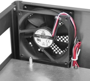 Lian Li PC-Q09FB schwarz, Mini-ITX, 150W extern