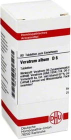DHU Veratrum Album D6 Tabletten, 80 Stück