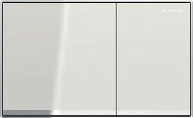 Geberit Sigma60 Betätigungsplatte Glas sand-grau