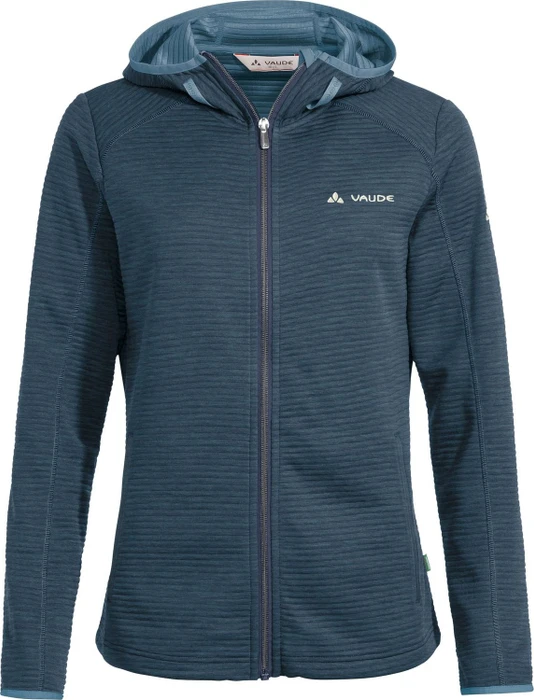 Vaude Skomer Hooded Fleece Jacke steelblue (Damen)