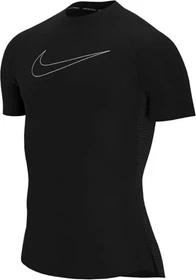 Nike Pro Dri-FIT Funktionsshirt kurzarm schwarz/weiß (Herren)