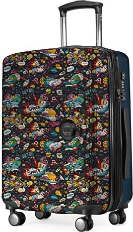 Hauptstadtkoffer Mitte TSA Spinner erweiterbar 55cm Space schwarz
