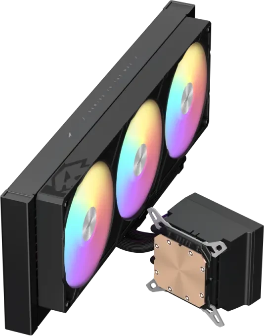 GameMax Glacier 360 BK, schwarz