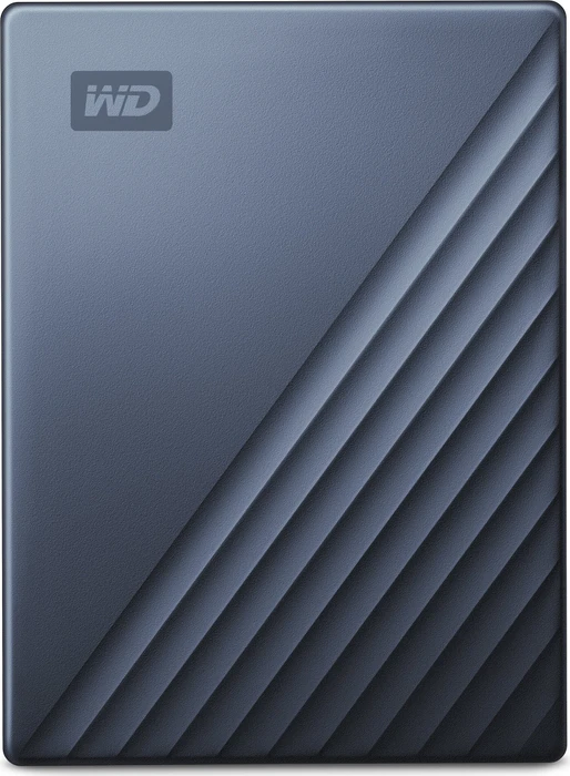 Western Digital WD My Passport Ultra, blau, 2TB, USB-C 3.0