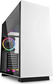 Sharkoon Pure Steel RGB White, Glasfenster