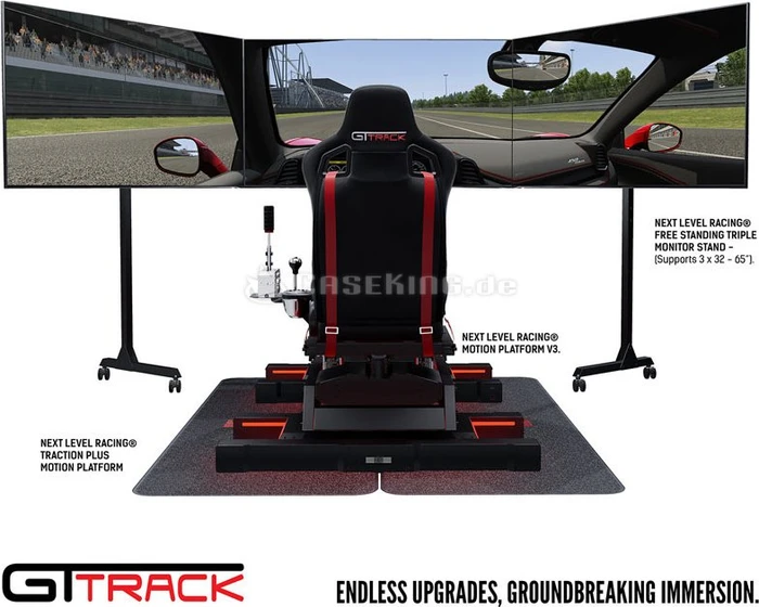 Next Level Racing GTtrack Simulator Cockpit