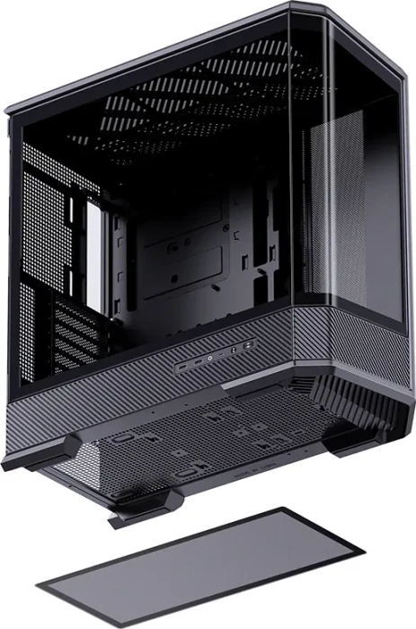 Jonsbo D400 Black, Glasfenster