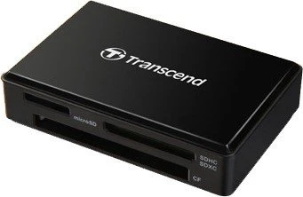 Transcend RDC8 v2 schwarz Multi-Slot-Cardreader, USB 3.0 Micro-B [Buchse]