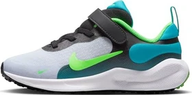Nike Revolution 7 black/football grey/aquamarine/green strike (Junior)