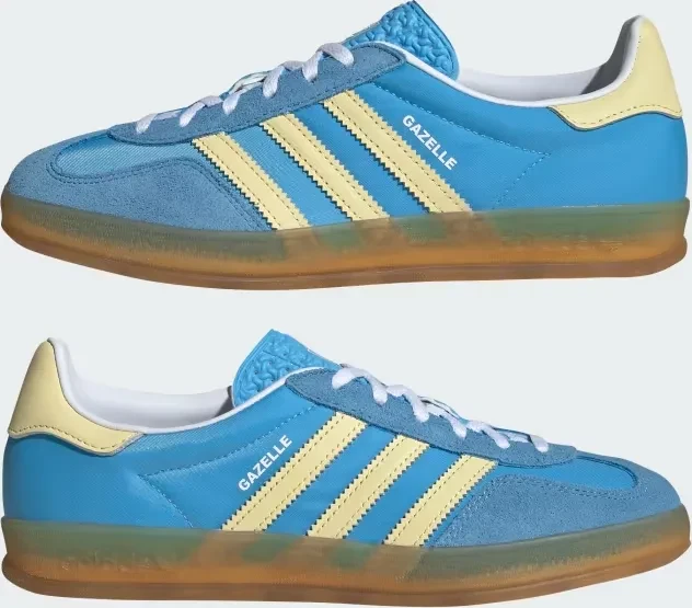 adidas Gazelle Indoor semi burst blue/almost yellow/cloud white