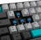 Ducky Miya Pro Moonlight TKL PC/Mac dunkelgrau, PBT, LEDs weiß, MX BLUE, USB, DE Vorschaubild