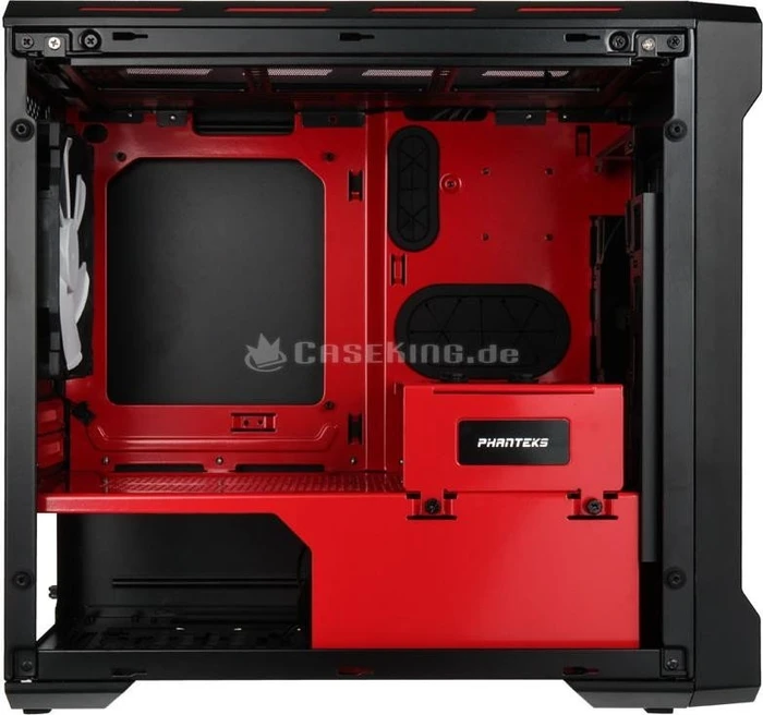 Phanteks Enthoo Evolv ITX Tempered Glass rot, Glasfenster, Mini-ITX