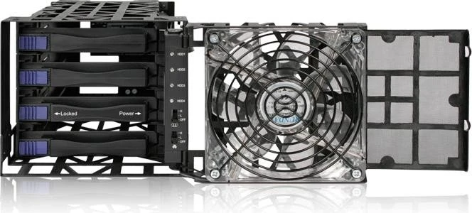 Icy Dock MB074SP-1B Black Vortex