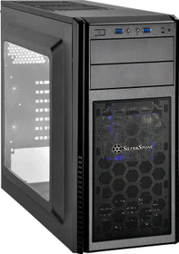 SilverStone Precision PS11, schwarz, Acrylfenster