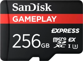 SanDisk Gameplay microSD Express R880/W480 256GB, UHS-I U3, A1, Class 10, SD Express EX I