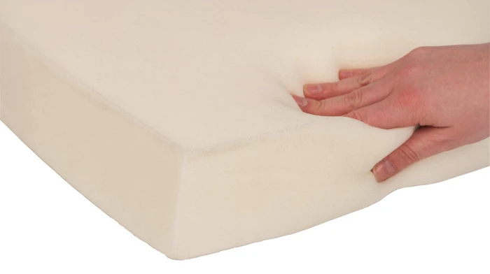 Kerbl Matratze Memory-Foam, 80x50x8cm, beige/anthrazit