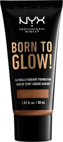 NYX Born To Glow Naturally Radiant Foundation cappuccino, 30ml