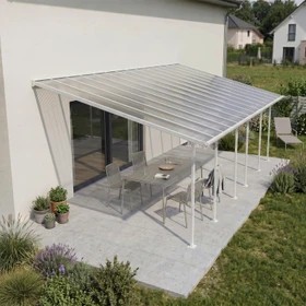 Palram Canopia Feria Terrassenüberdachung 850x385cm weiß