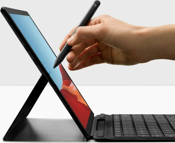 Microsoft Surface Pro X Signature Keyboard Slim Pen Bundle, schwarz, ES, Business