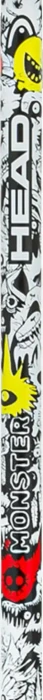 Head Monster Team Alpin Skistock schwarz/weiß (Junior) (Modell 2025/2026)