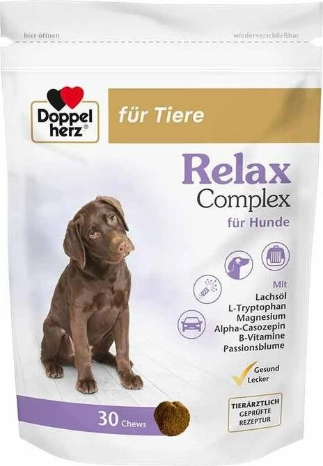 Doppelherz für Tiere Relax Complex für Hunde Kautabletten