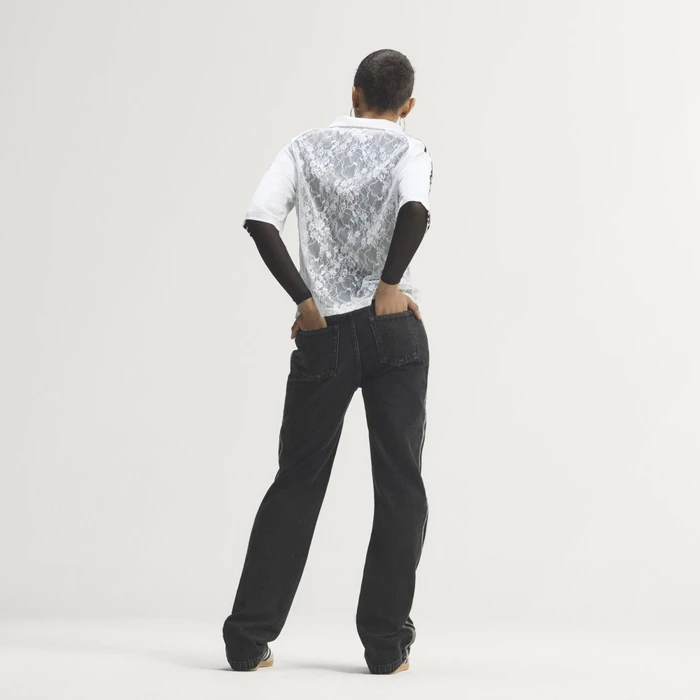 adidas Firebird Jeans true black denim (Damen) (KQ6488) – Bild 3 von 12