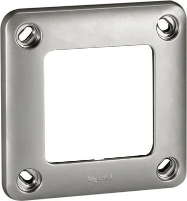 Legrand Soliroc Rahmen 1-fach IP55 IK10, grau