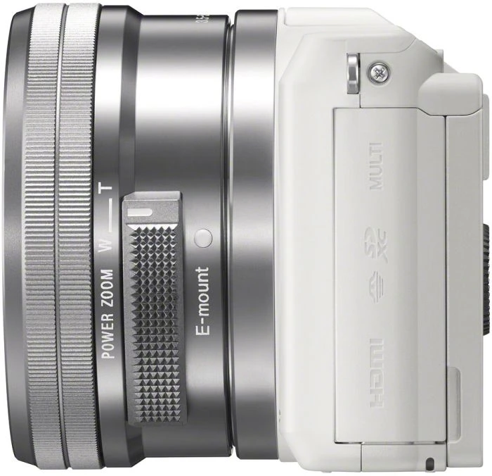 Sony Alpha 5000 weiß mit Objektiv E PZ 16-50mm 3.5-5.6 OSS