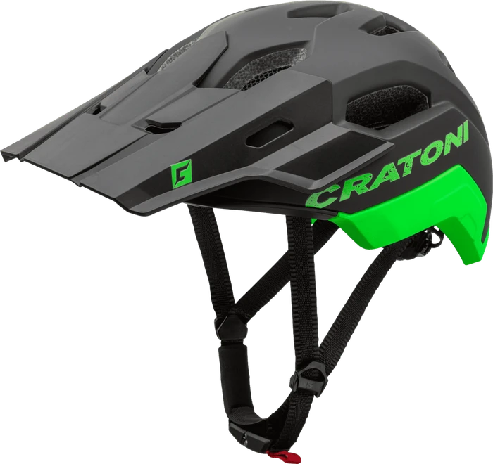 Cratoni C-Maniac 2.0 Trail Helm black/neon green matt