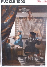 Bluebird Puzzle Vermeer Art of Painting, 1668