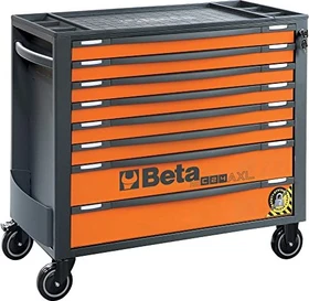 Beta RSC24AXL/8 Werkzeugwagen orange/grau