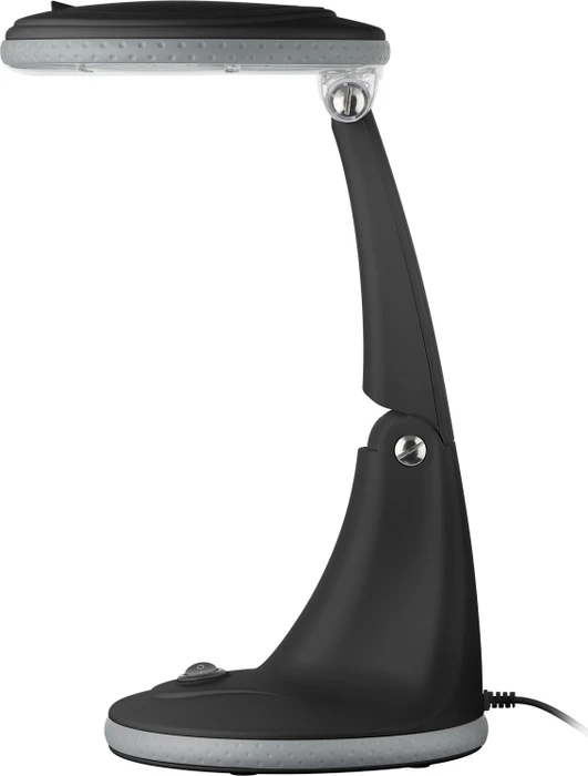 Wentronic Goobay LED-Stand-Lupenleuchte, 6W, 1.75x, 3 Dioptrien schwarz