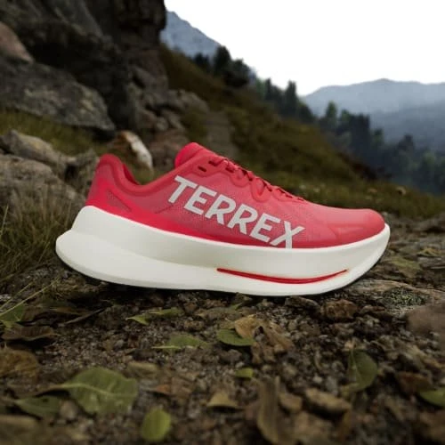 adidas Terrex Agravic Speed Ultra pure ruby/grey one/lucid red (Herren)