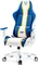 Diablo Chairs X-One 2.0 Kido Kinder-Gamingstuhl, Aqua Blue, blau/weiß Vorschaubild