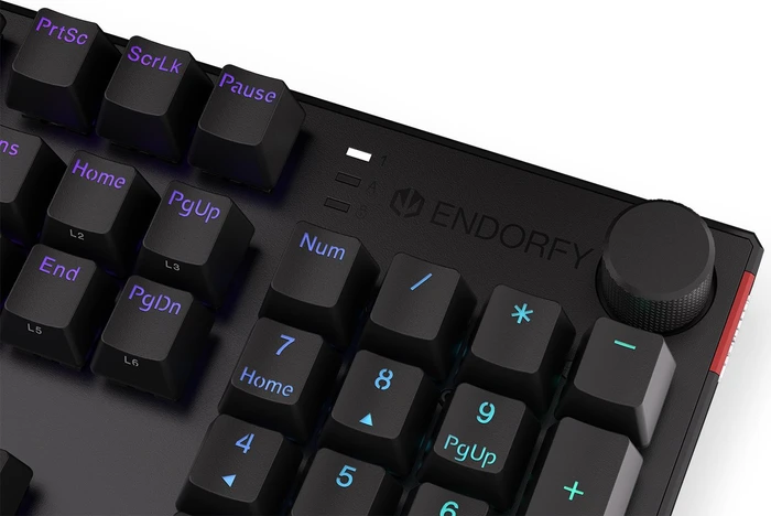 Endorfy Thock, PBT, LEDs RGB, Kailh BROWN, USB, ND