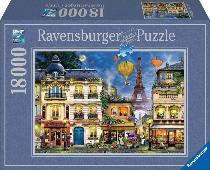 Ravensburger Puzzle Abendspaziergang durch Paris