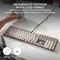 Cherry KC 500 MX LP, warm grey, MX LOW PROFILE 2.0 IVORY, USB, DE Vorschaubild