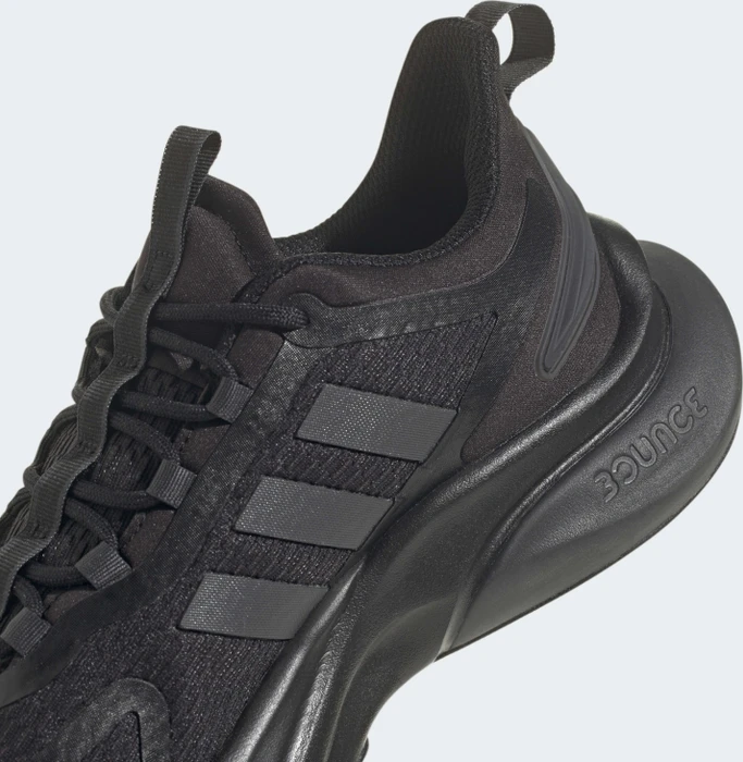 adidas Alphabounce+ Sustainable Bounce core black/carbon/gold metallic (Damen)