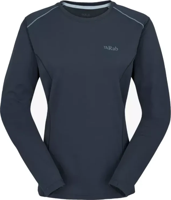 Rab Force LS Funktionsshirt langarm tempest blue (Damen)