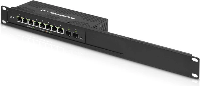 Ubiquiti EdgeSwitch 10 XP Desktop Gigabit Managed Switch, 8x RJ-45, 2x SFP, 15W passiv PoE