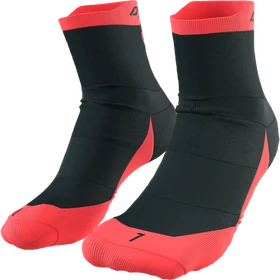 Dynafit Transalper Socken blueberry fluo coral/fluo coral